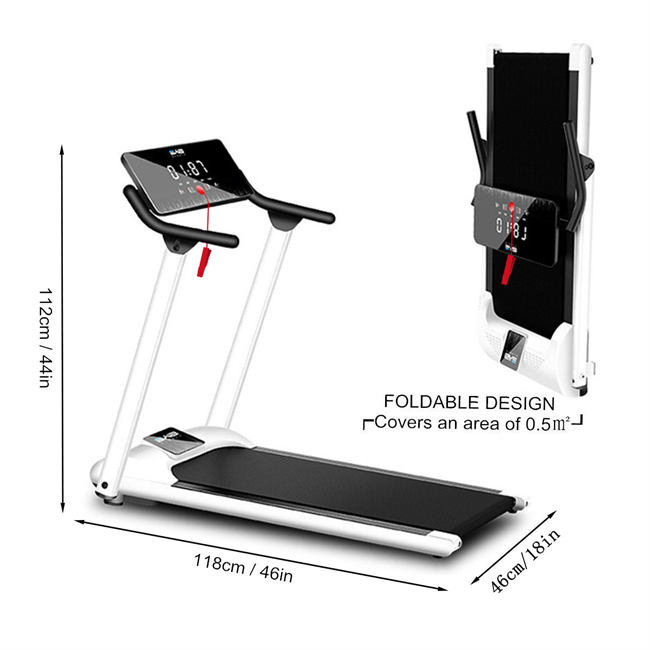 Treadmills Multifunctional Foldable Mini Fitness Home Trea