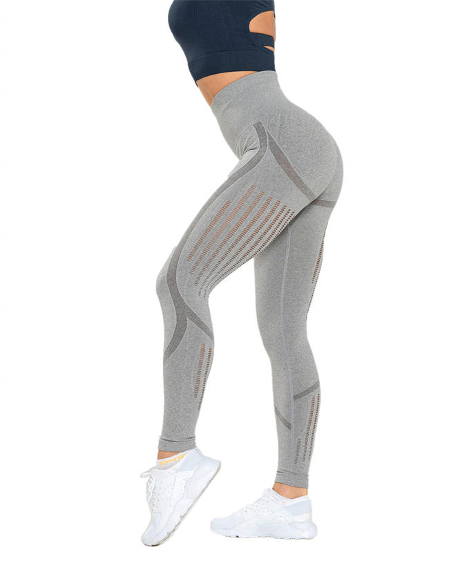 High Waist Fitness Leggings Women Seamless Leggings Yoga Pants Belly Compression Pants