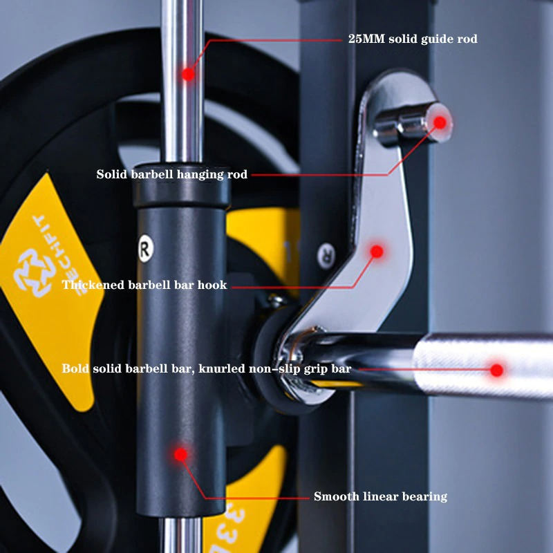 Multifunctional Smith machine fitness equipment single station bird strength training comprehensive training device