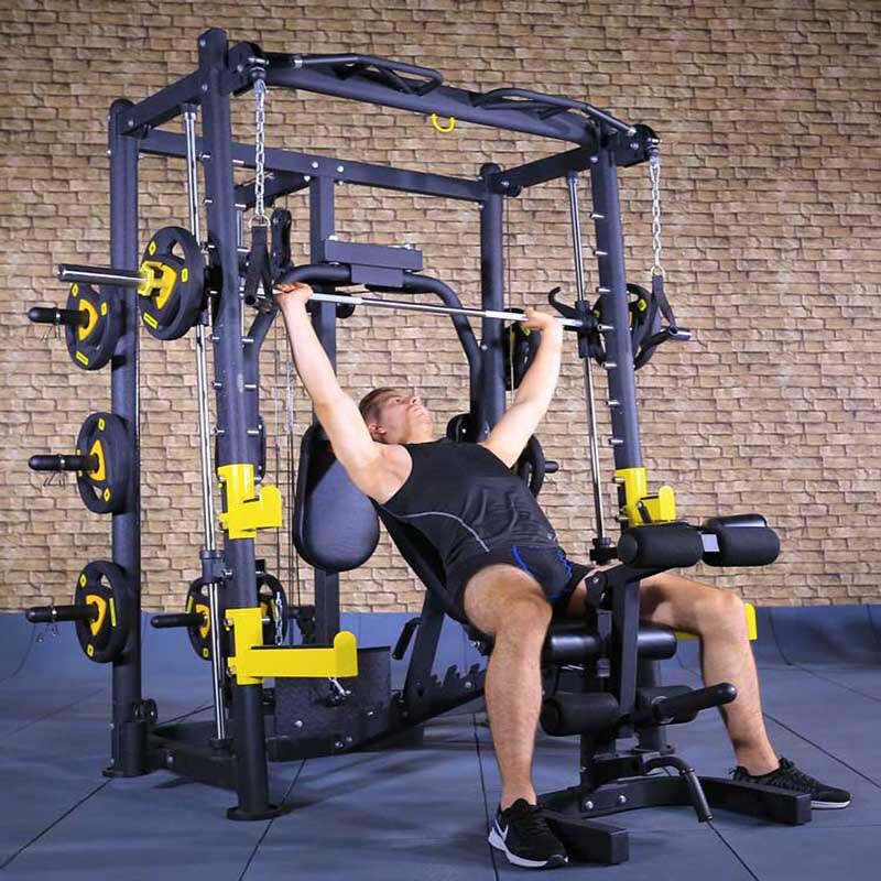 Gym Equipment Smith Machine 300KGLoad Bearing Squat Rack Comprehensive Training